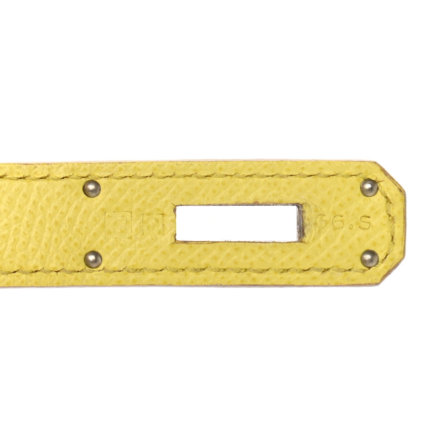 Hermes Epsom Kelly Sellier 35 Lime 7 of 16