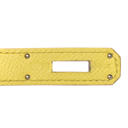 Hermes Epsom Kelly Sellier 35 Lime 7 of 16