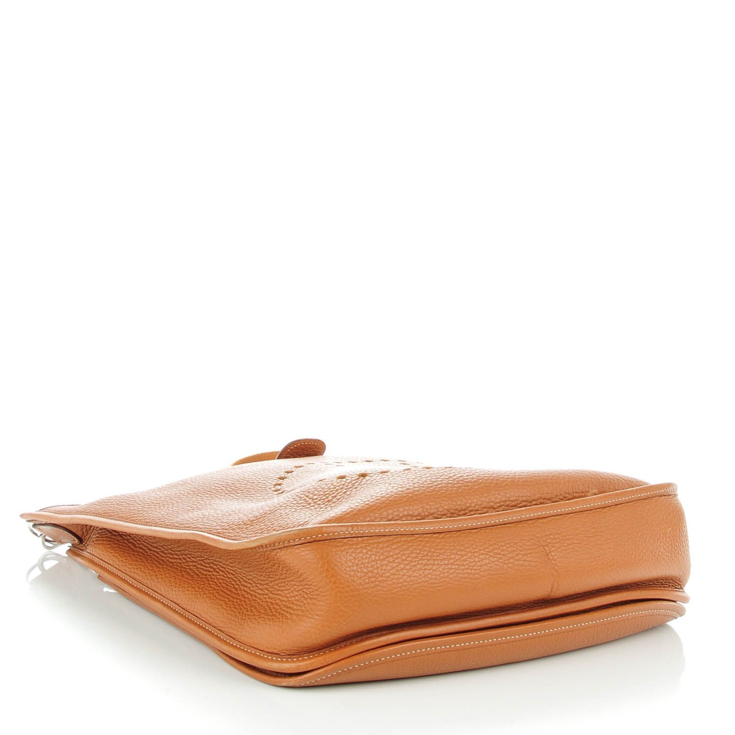 Hermes Taurillon Clemence Evelyne II GM Gold 3 of 7