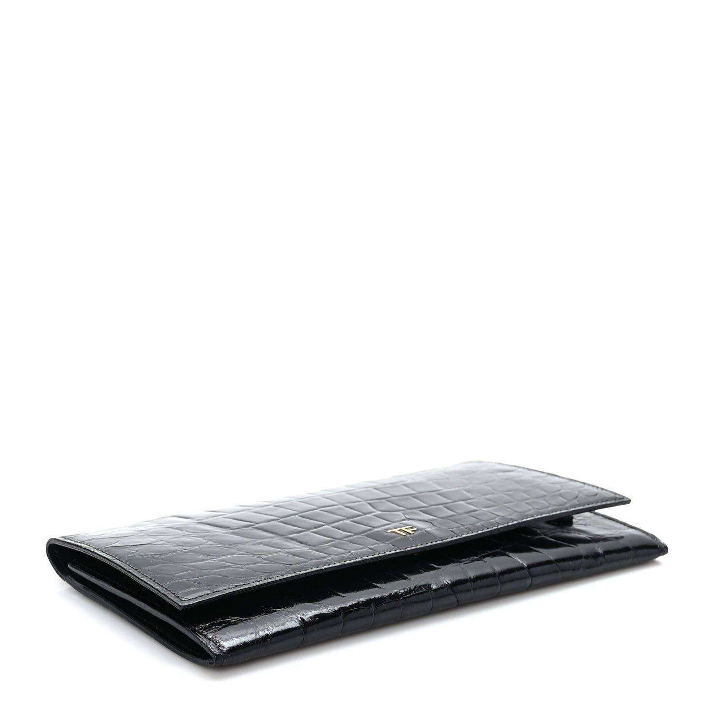 Alligator Clutch Black