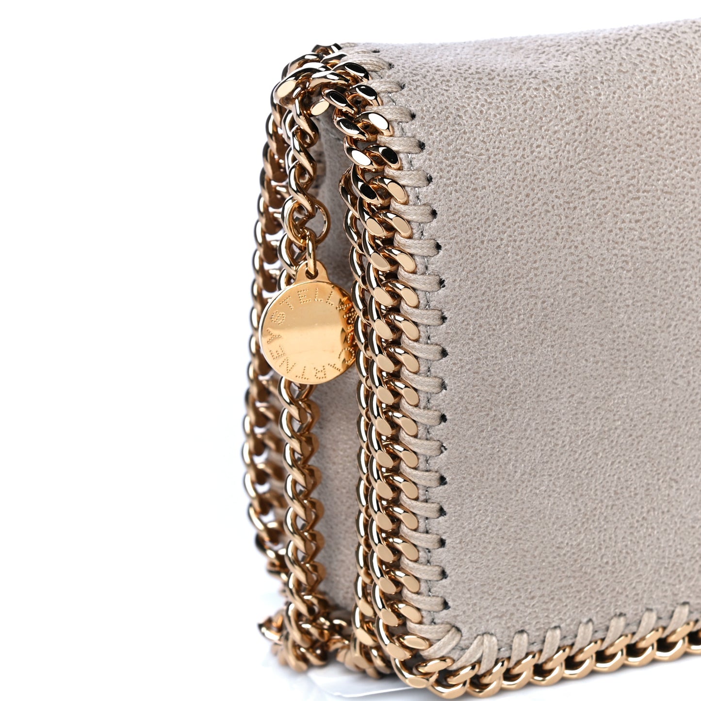 Shaggy Deer Falabella Crossbody Bag Beige