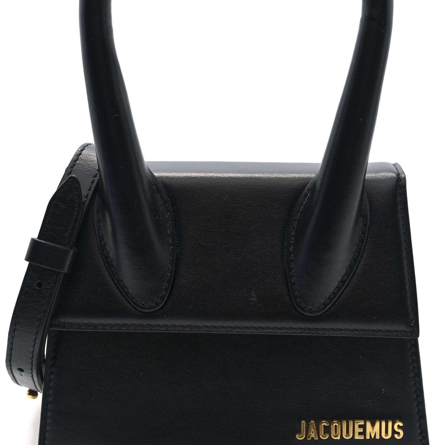Jacquemus Smooth Calfskin Le Chiquito Moyen Black 7 of 9