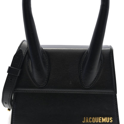 Jacquemus Smooth Calfskin Le Chiquito Moyen Black 7 of 9