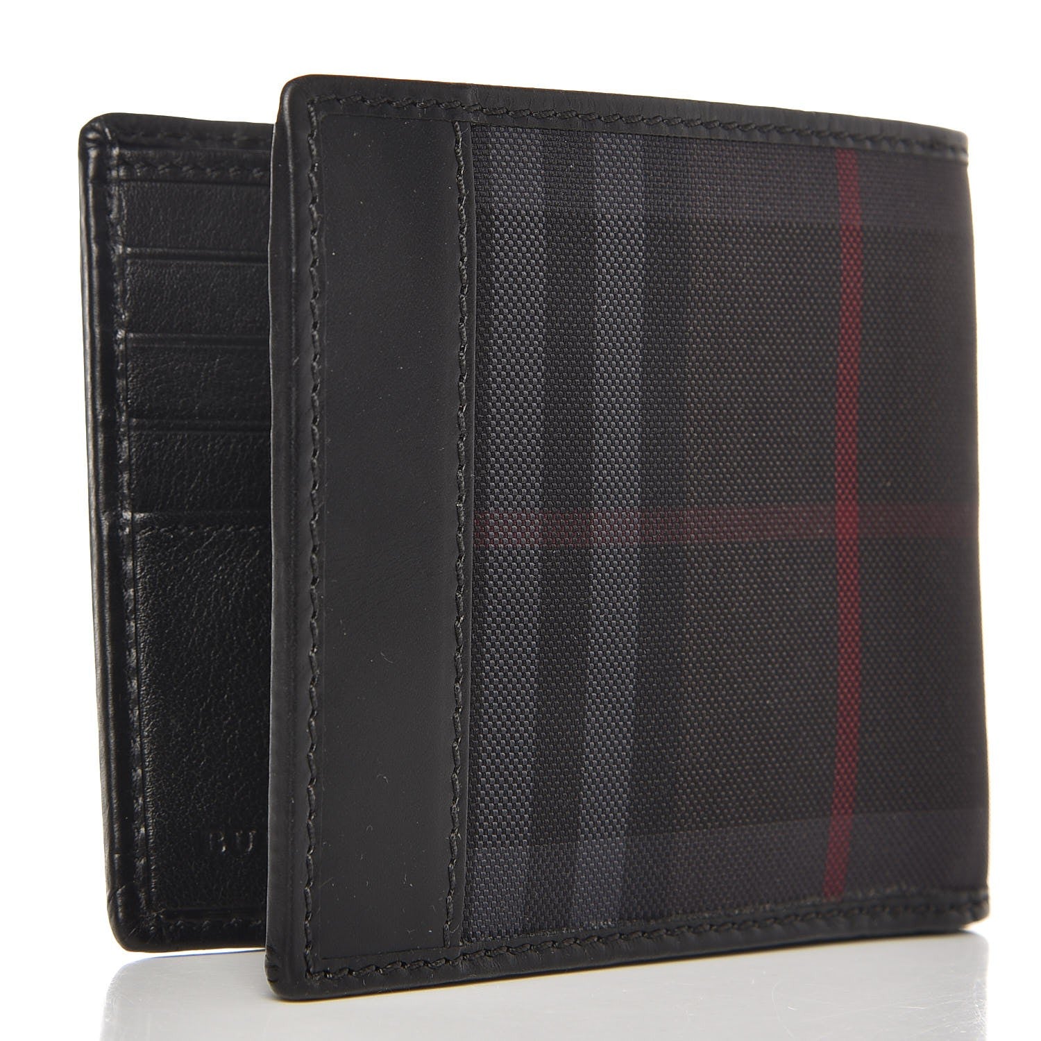 Burberry Horseferry Check BBi-Fold Wallet Black 3 of 8