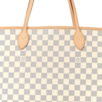 Louis Vuitton Damier Azur Neo Neverfull GM Rose Ballerine 8 of 10