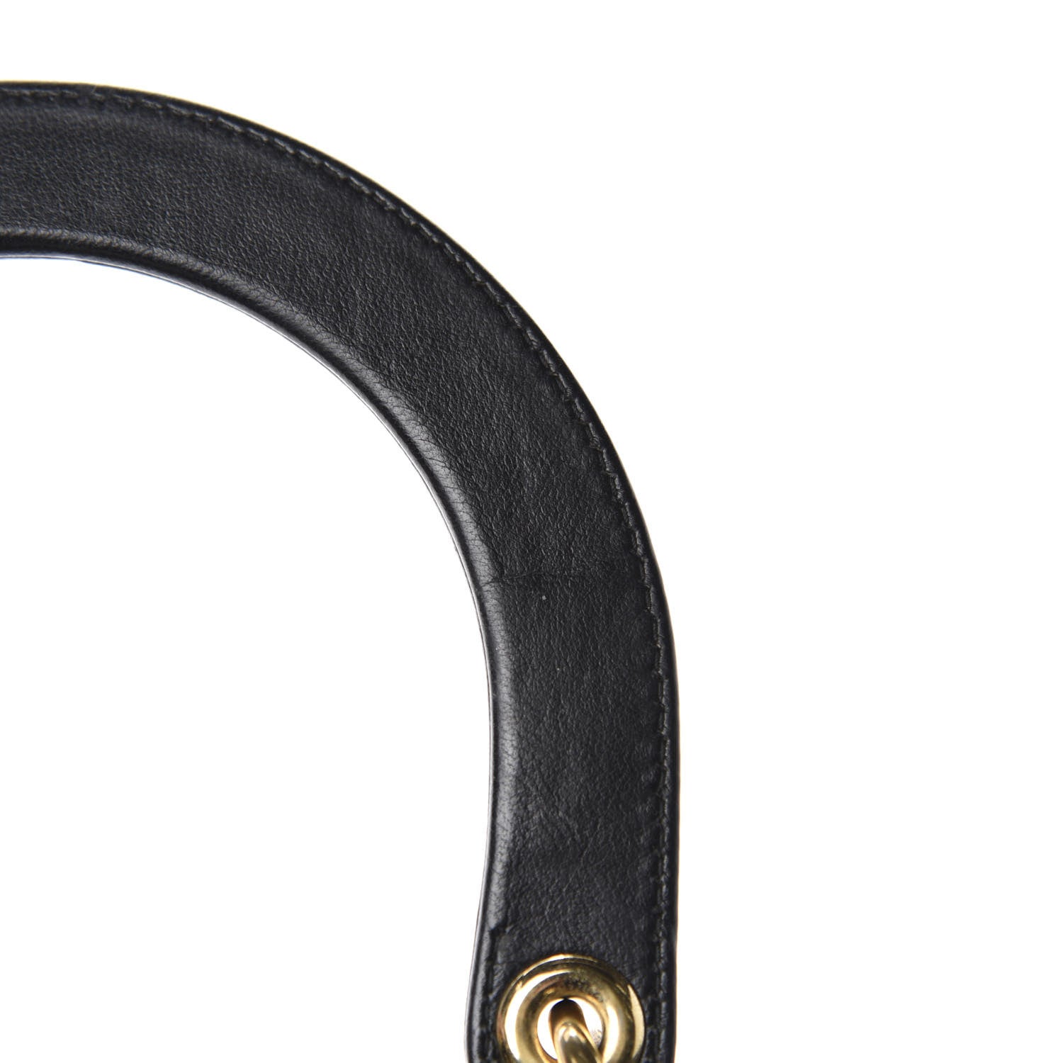 Christian Dior Lambskin Cannage Medium Lady Dior Black 10 of 12