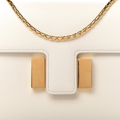 Tom Ford Grained Calfskin Medium Sienna Shoulder Bag Chalk 9 of 9
