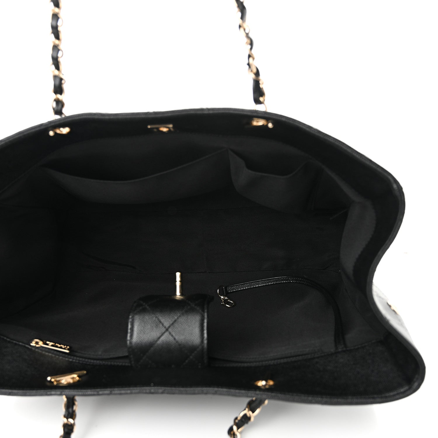 Chanel Caviar Quilted Large Shopping Tote Black 5 of 11