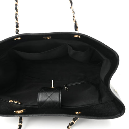 Chanel Caviar Quilted Large Shopping Tote Black 5 of 11