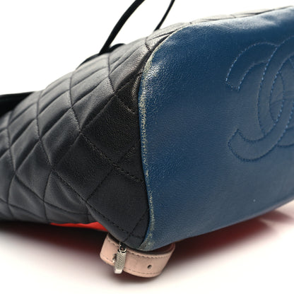 Chanel Lambskin Quilted Small Cuba Urban Spirit Backpack Black 9 of 13