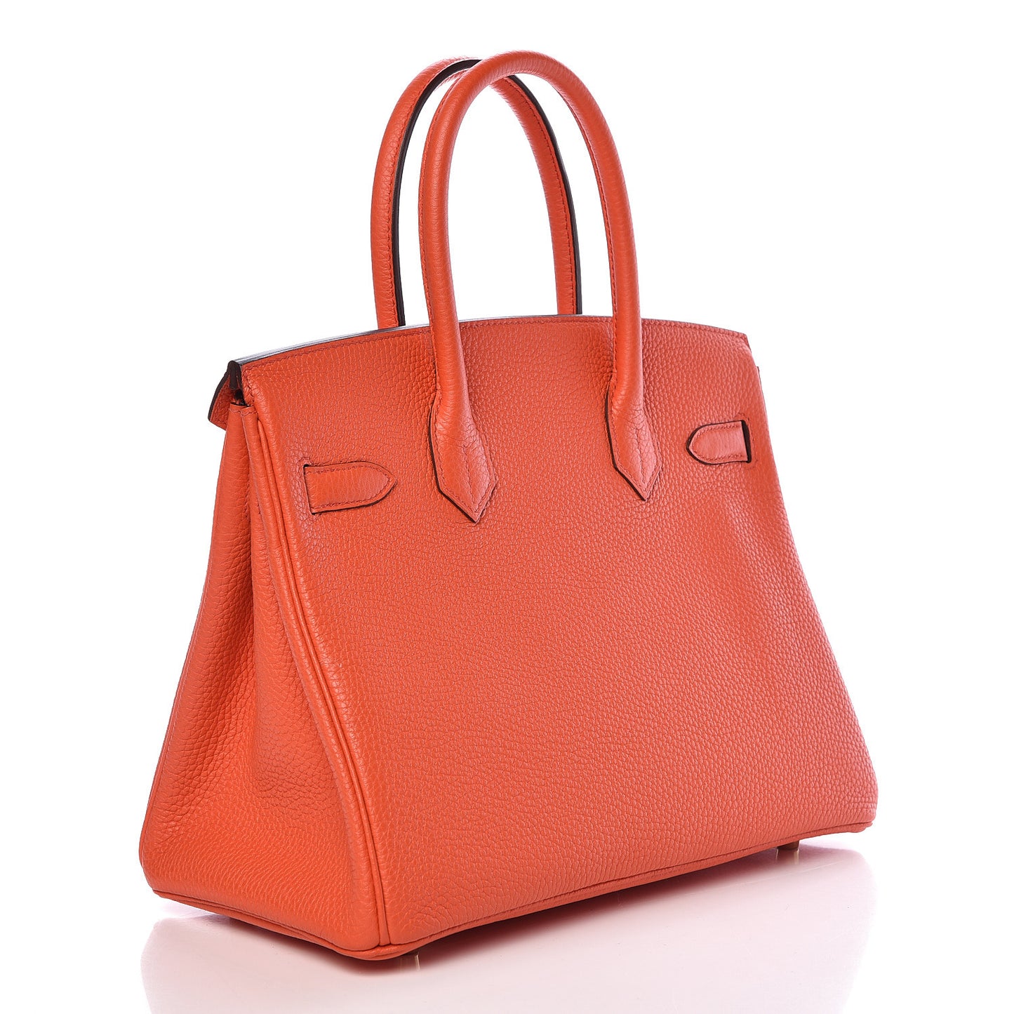 Togo Birkin 30 Orange Poppy