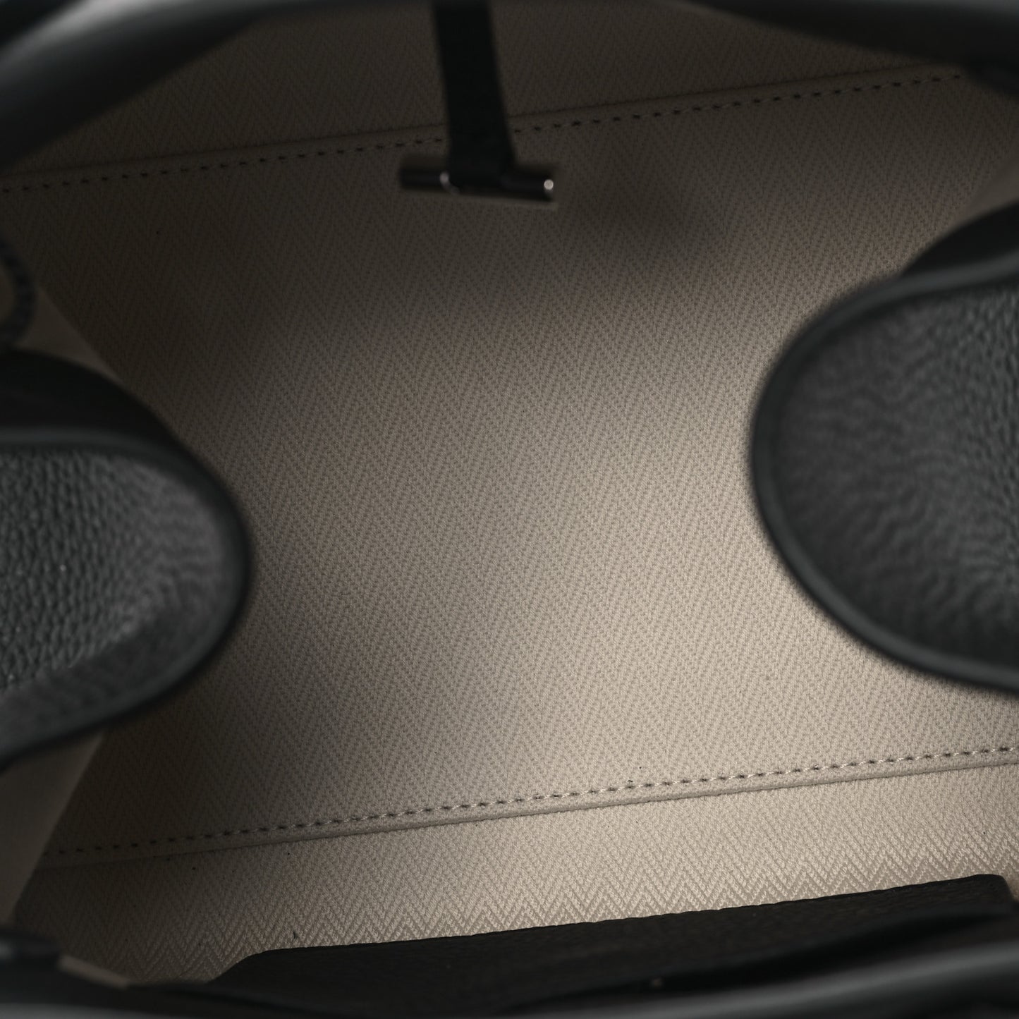 Grained Calfskin Soft Margaux 10 Bag Black