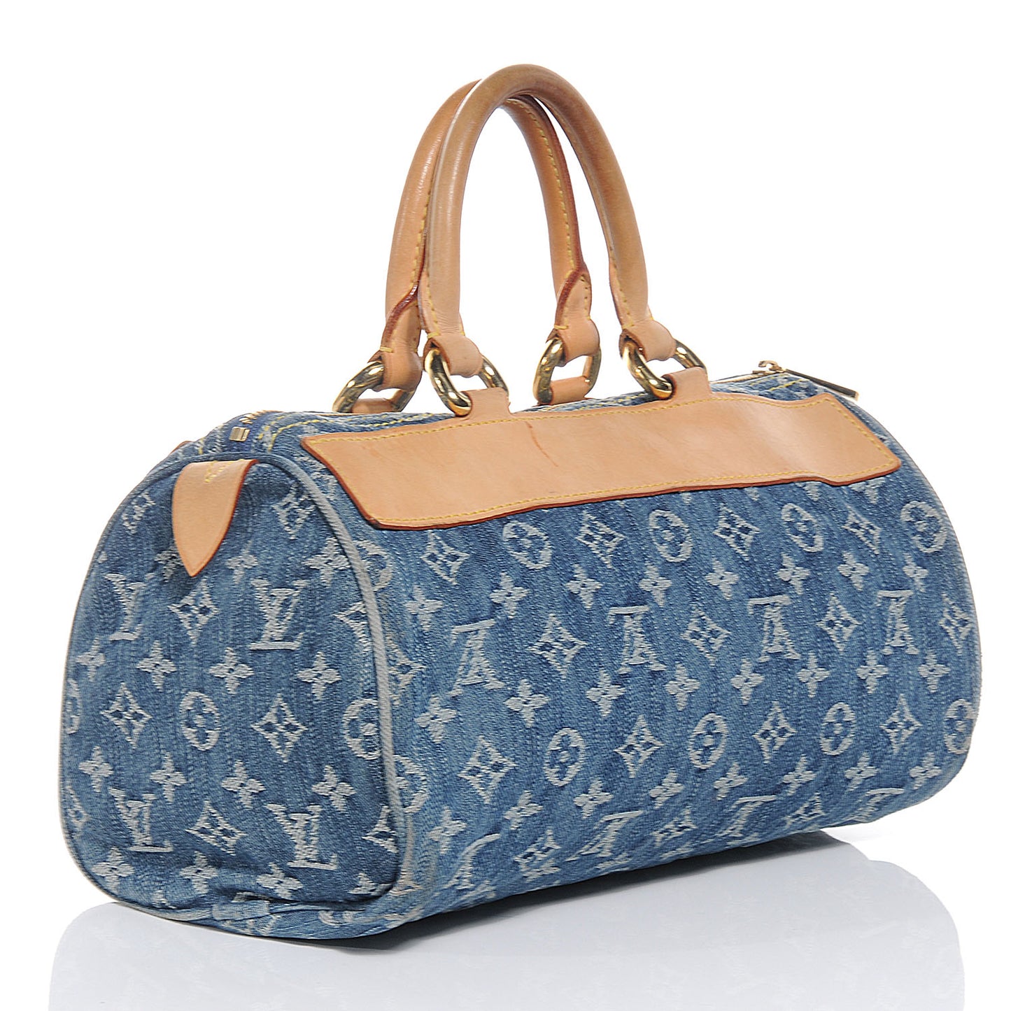 Monogram Denim Neo Speedy Blue