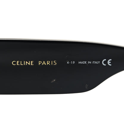 Celine Acetate Rectangular Sunglasses CL4056IN Black 5 of 7
