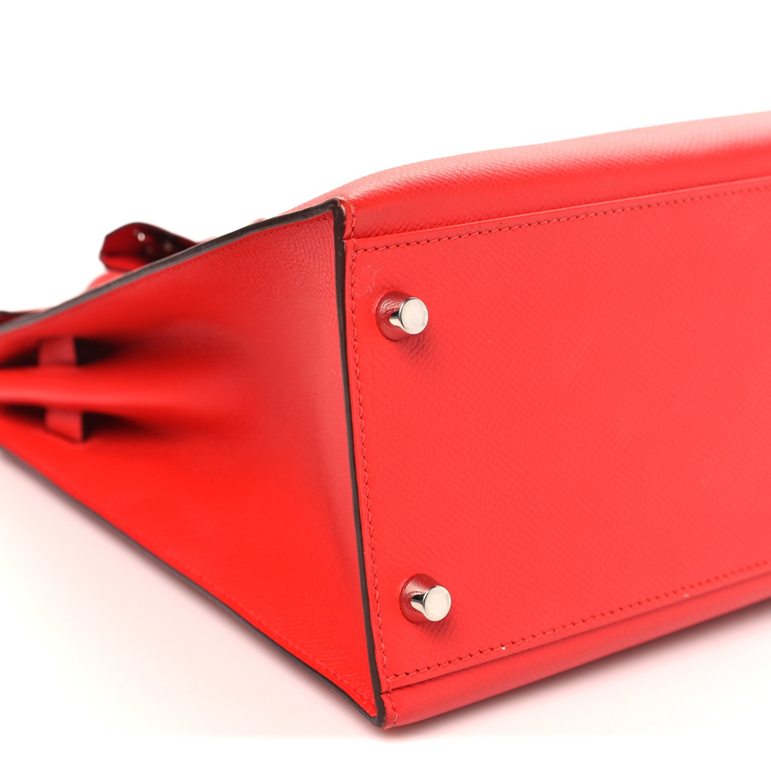 Hermes Epsom Kelly Sellier 32 Rouge Casaque 9 of 12