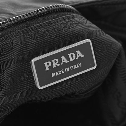 Prada Nylon Vela Flat Messenger Bag Black 5 of 8