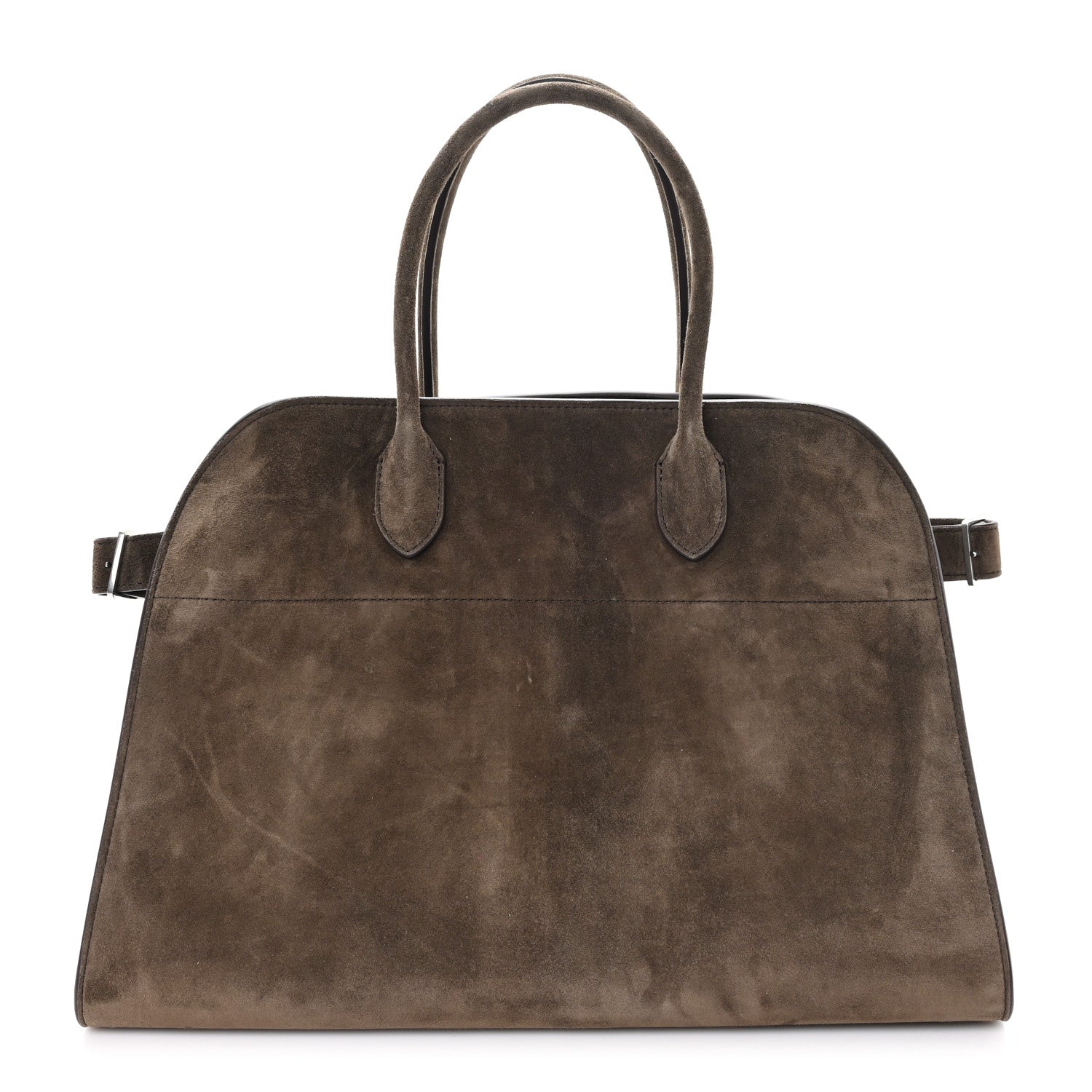 The Row Suede Soft Margaux 15 Nut Brown 1 of 9