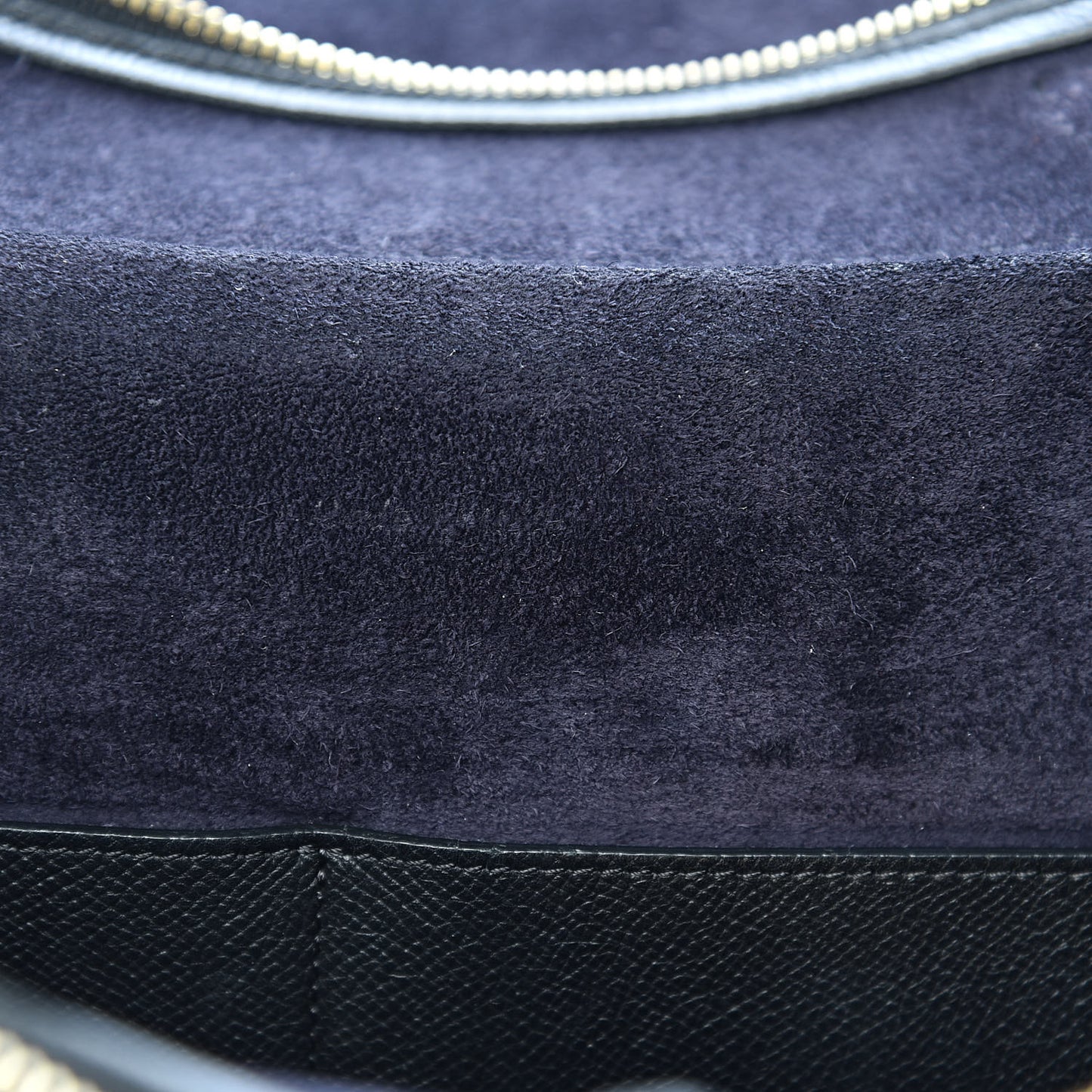 Grained Calfskin Mini Belt Bag Black