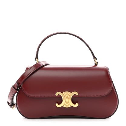 Celine Shiny Calfskin Teen Lola Bag Light Burgundy 1 of 11