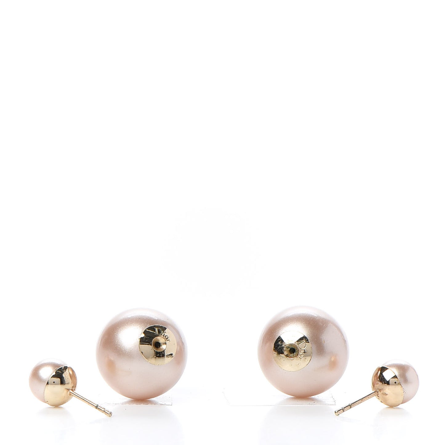 Pearl Mise En Dior Tribal Earrings Pink