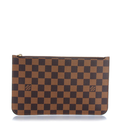 Louis Vuitton Damier Ebene Neverfull MM GM Pochette 1 of 7