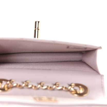 Chanel Lambskin Quilted Trendy CC Card Holder On Chain Light Purple 5 of 9