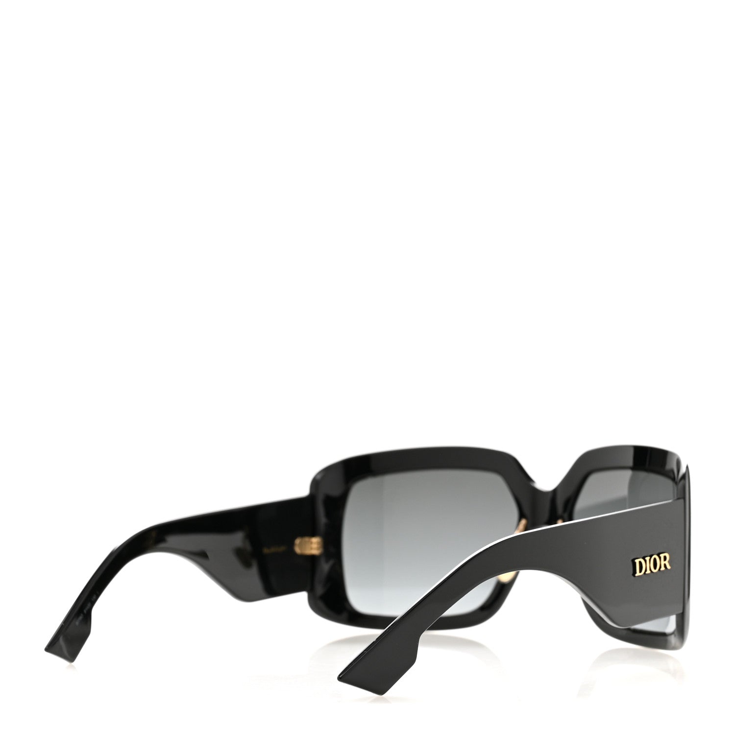 Christian Dior Acetate Dior SoLight2 Square Sunglasses Black 4 of 9