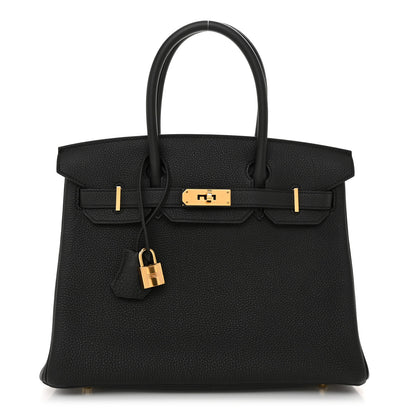 Hermes Togo Birkin 30 Black 1 of 13