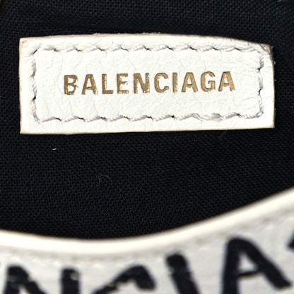 Balenciaga Agneau Graffiti All Over Classic Hardware Mini City White Multicolor 5 of 14