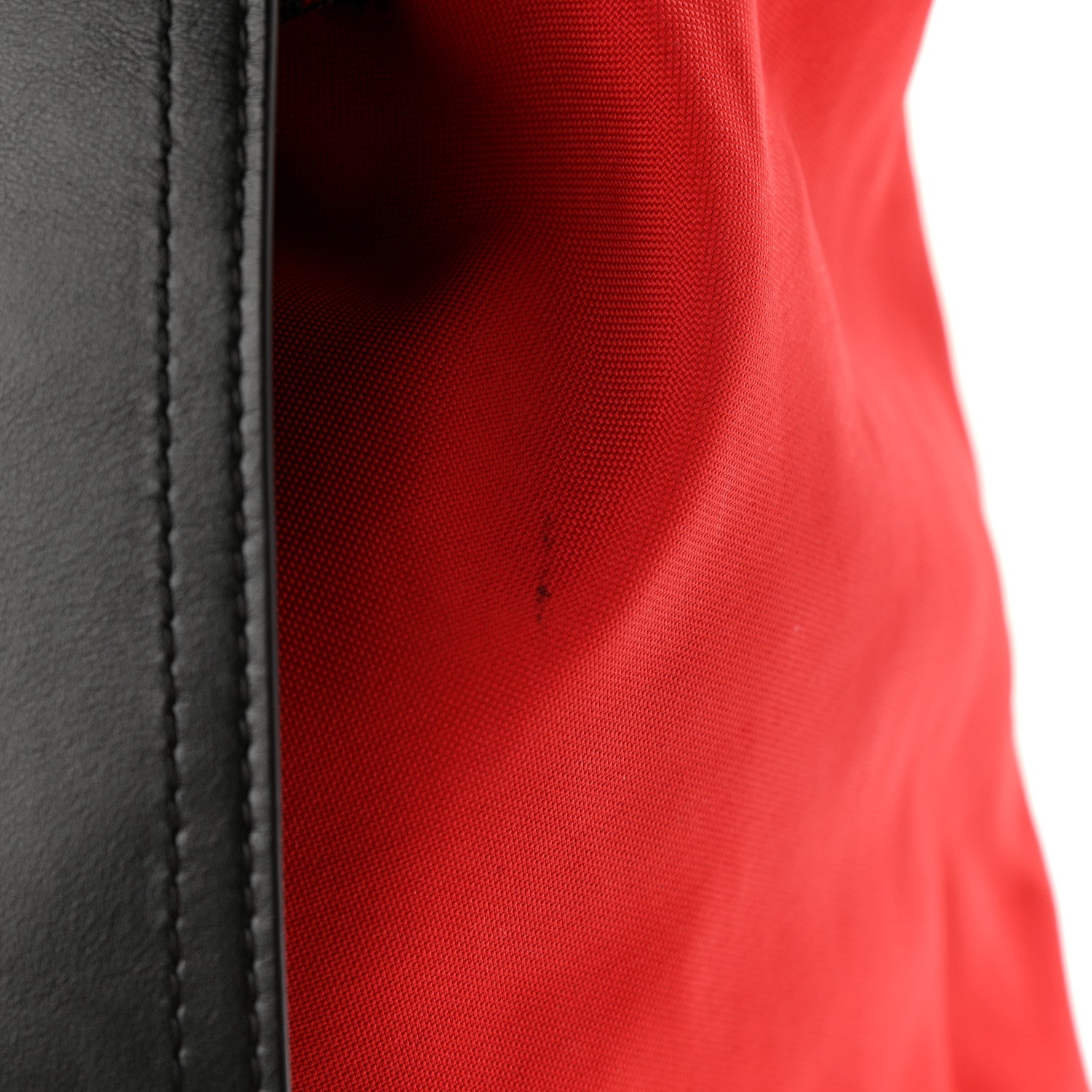 Christian Dior Calfskin Nylon Motion Backpack Red Black 12 of 12