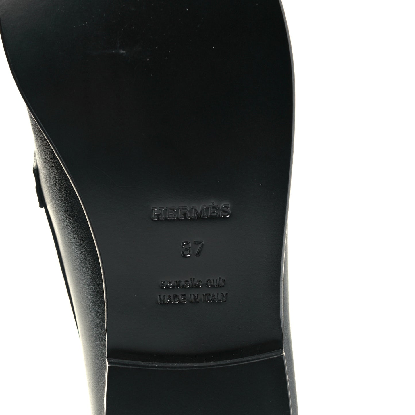 Calfskin Womens Destin Loafers 37 Black