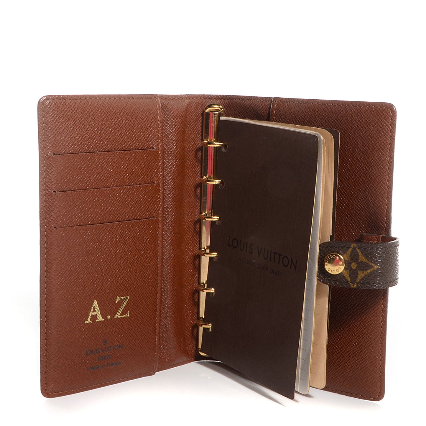 Monogram Small Ring Agenda Cover