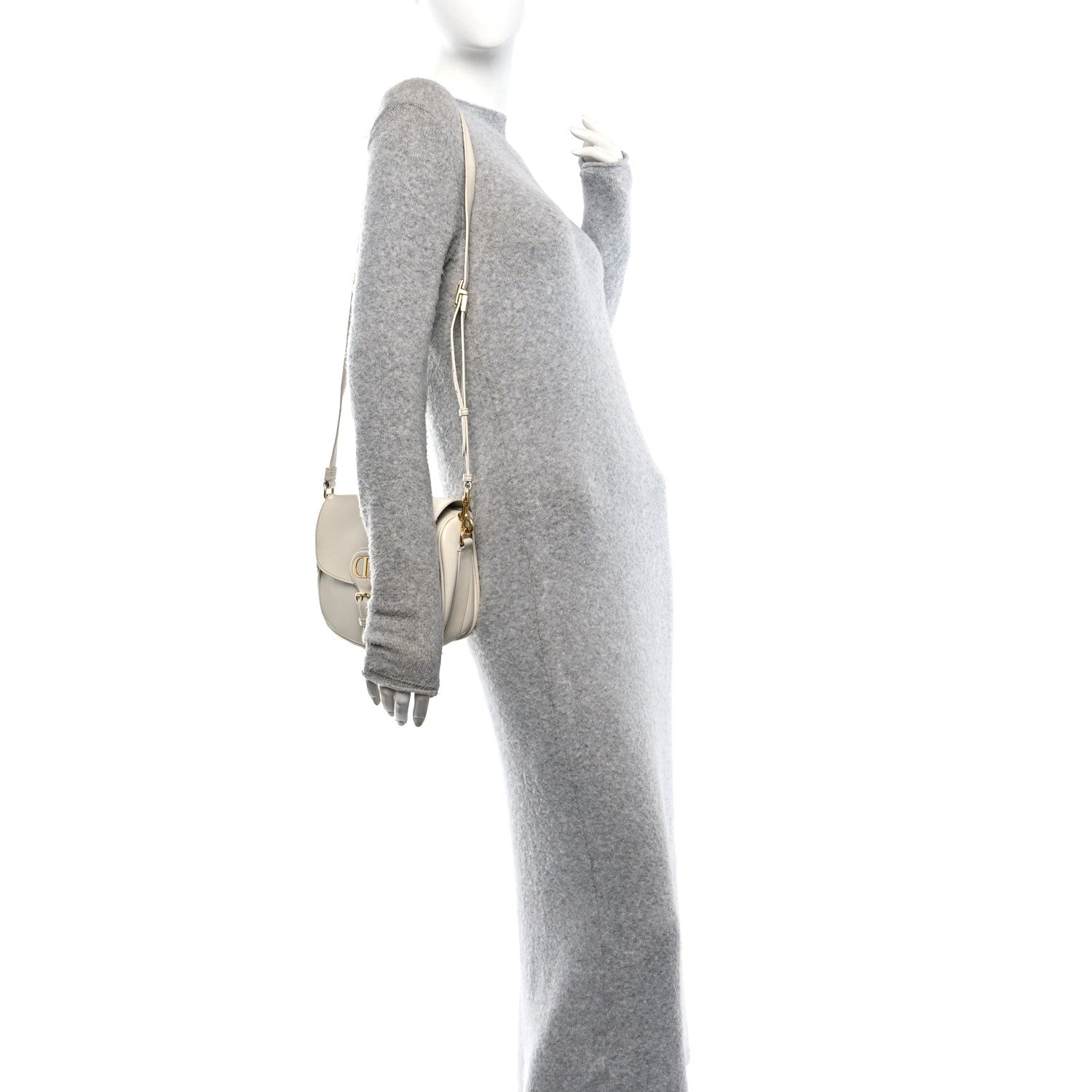 Christian Dior Box Calfskin Medium Bobby Flap Latte 2 of 10