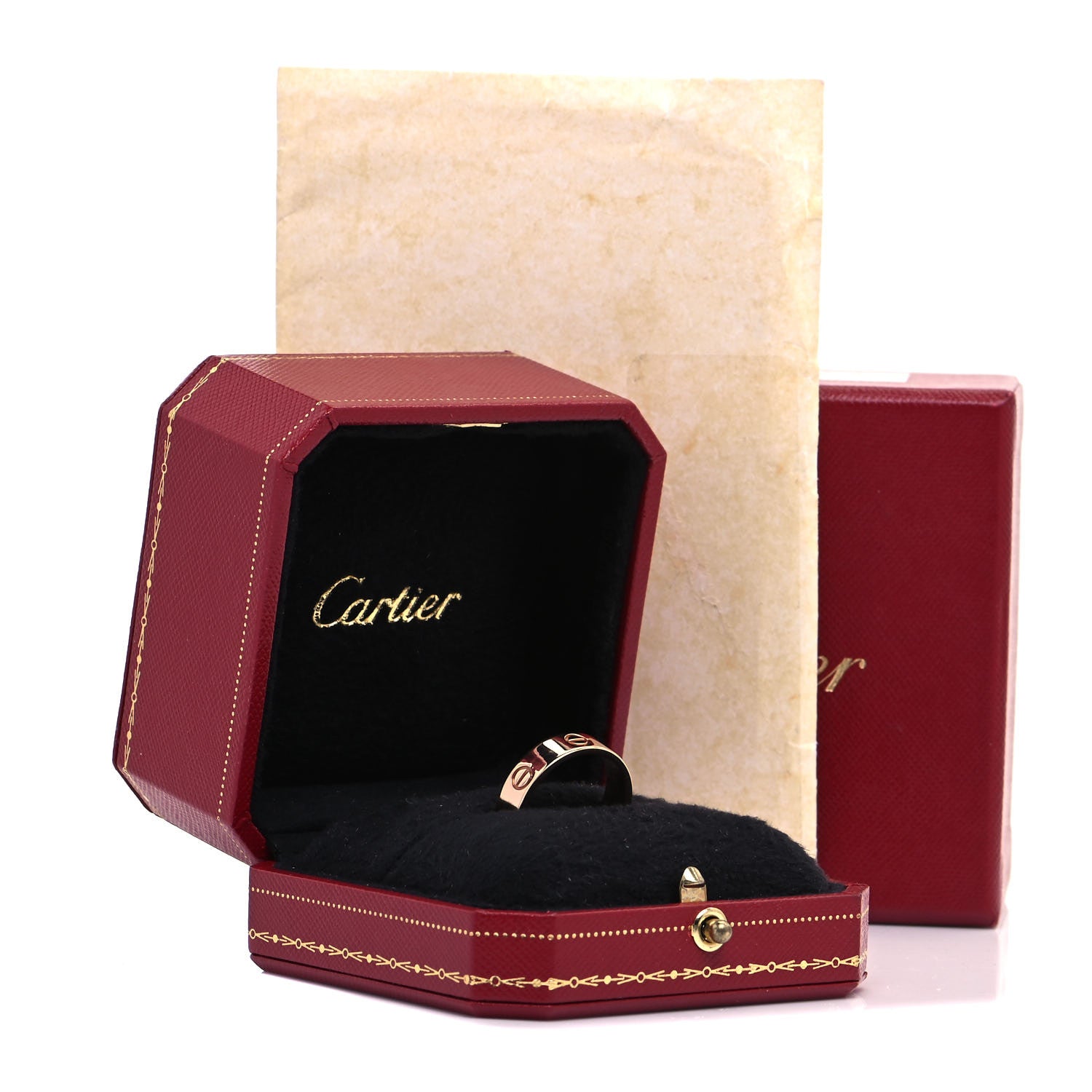 Cartier 18K Pink Gold 5.5mm LOVE Ring 60 9 5 of 5