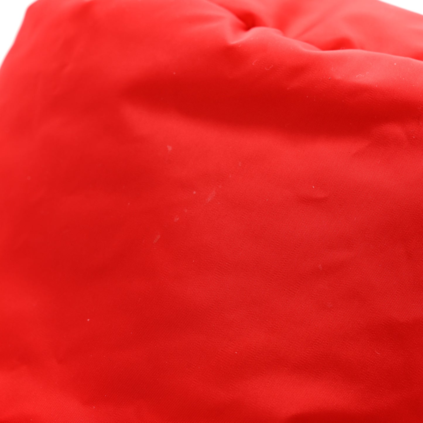 Re-Nylon Metal Triangle Logo Mens Padded Bucket Hat M Rosso