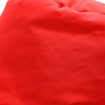 Prada Re-Nylon Metal Triangle Logo Mens Padded Bucket Hat M Rosso 9 of 10