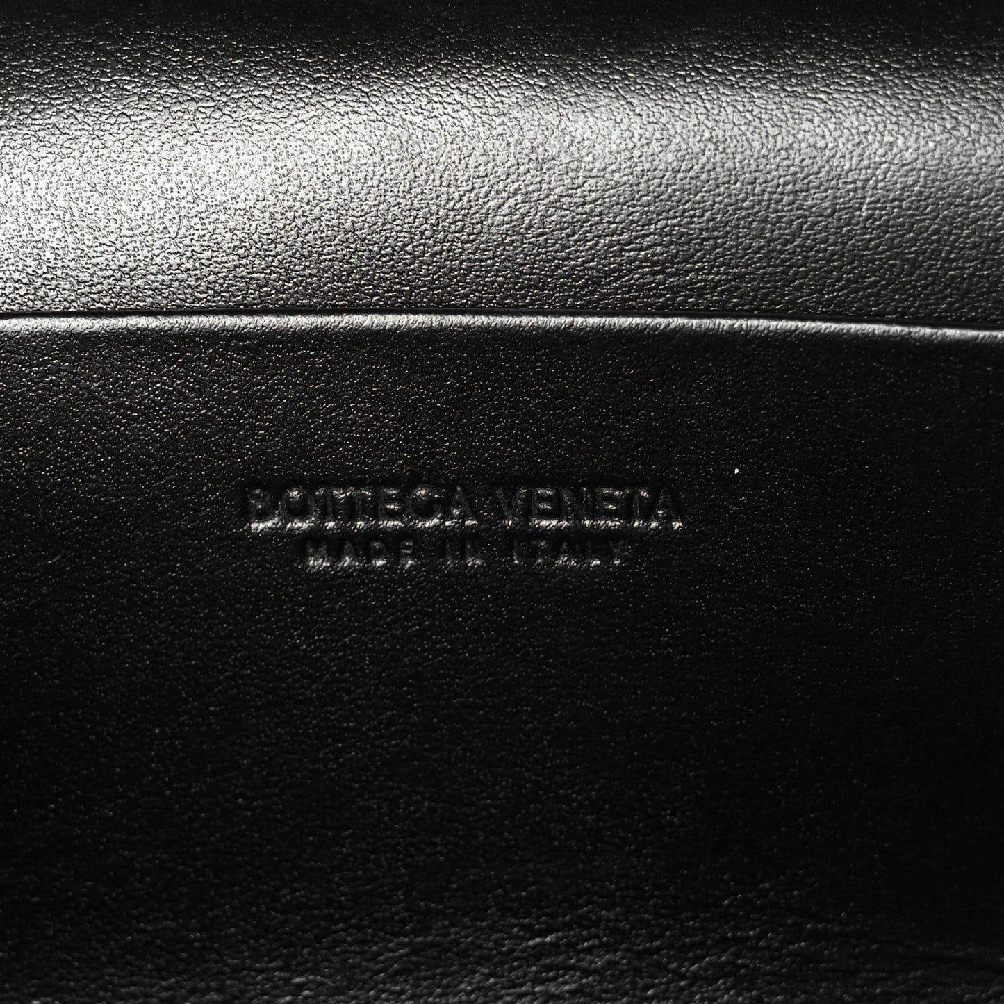Calfskin Intrecciato Bang Bang Vanity Case Black