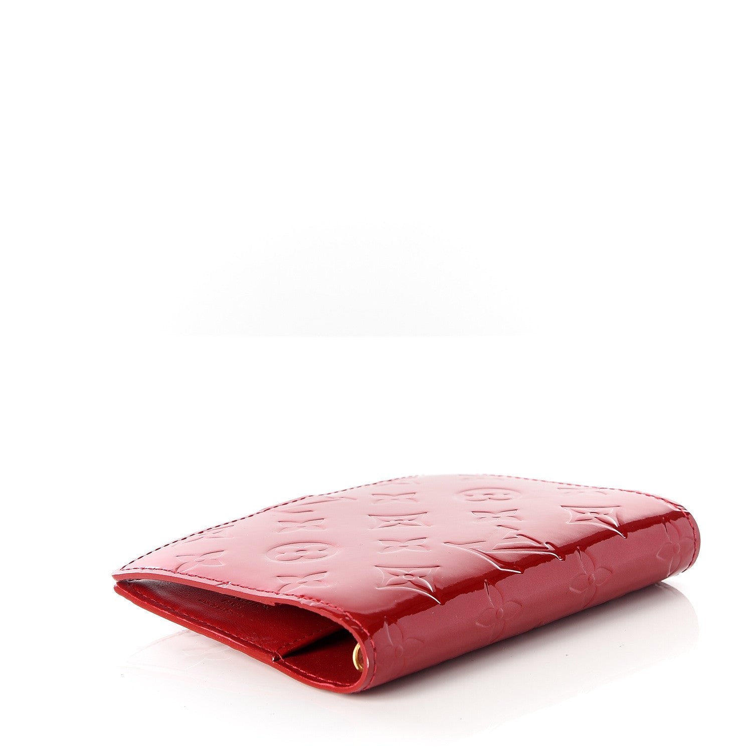 Louis Vuitton Vernis Small Ring Agenda Cover Red 3 of 9