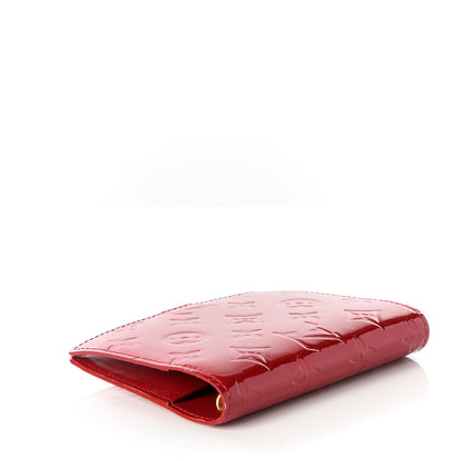 Louis Vuitton Vernis Small Ring Agenda Cover Red 3 of 9