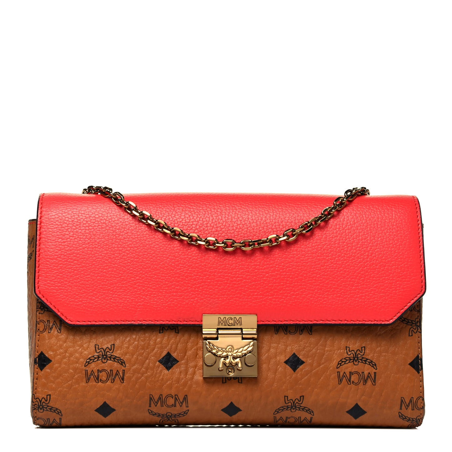 Visetos Millie Crossbody Bag Cognac Marigold Orange