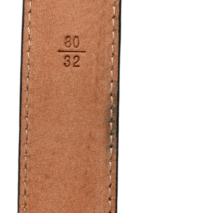Louis Vuitton Monogram 25mm LV Initiales Belt 80 32 9 of 9