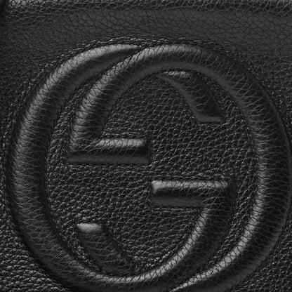 Gucci Pebbled Calfskin Small Soho Disco Bag Black 8 of 12