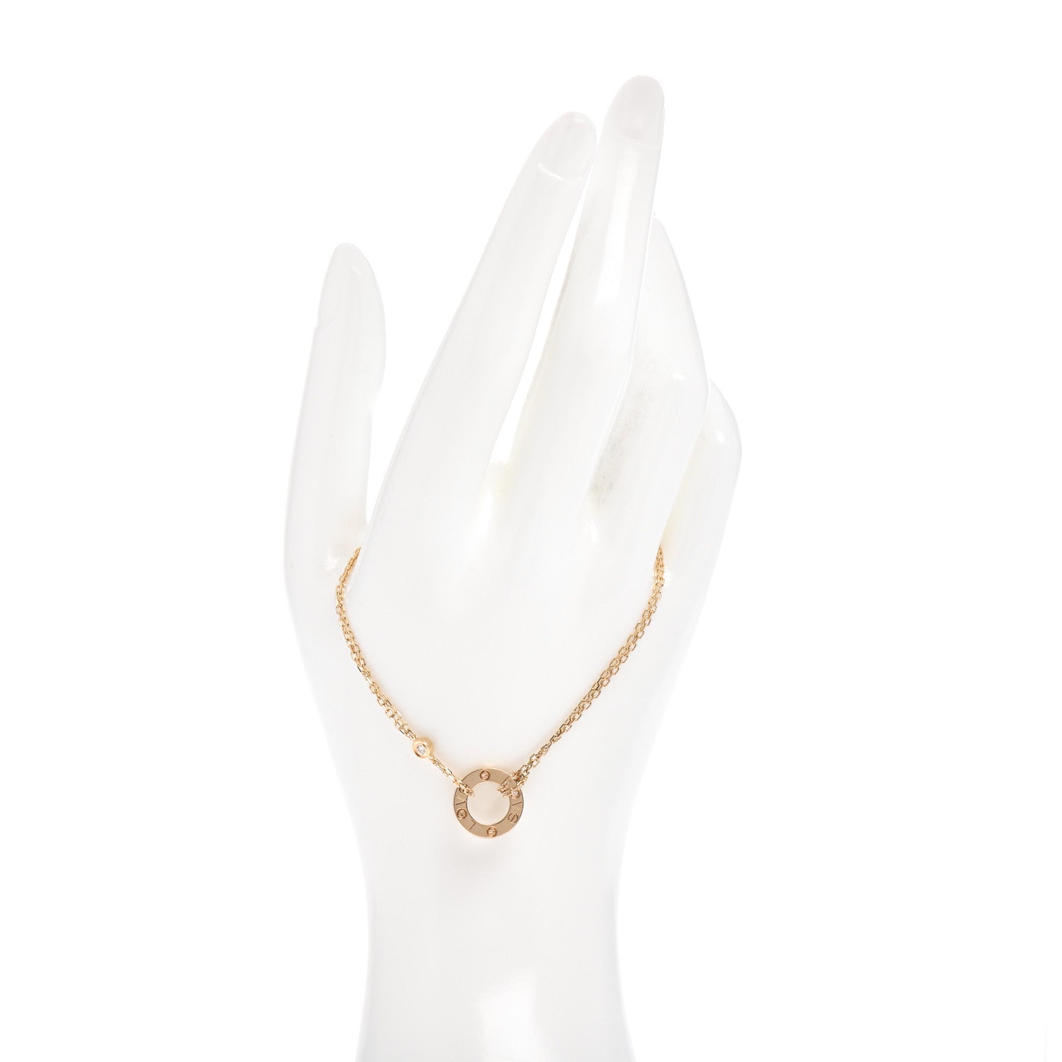 Cartier 18K Yellow Gold Diamond LOVE Bracelet 2 of 5