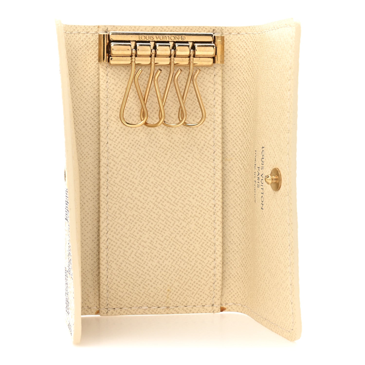 Louis Vuitton Damier Azur Multicles 4 Key Holder 5 of 7