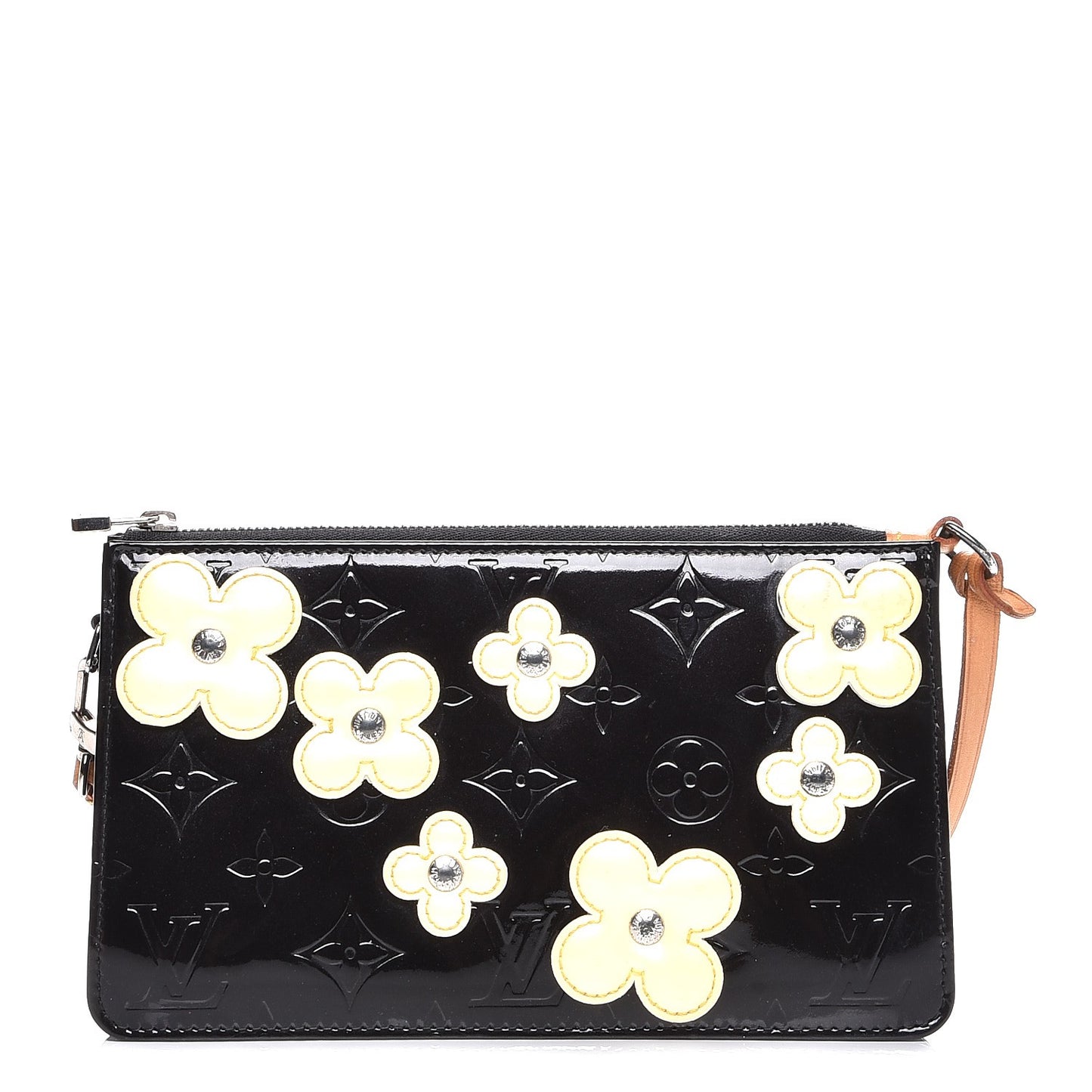 Vernis Lexington Fleurs Pochette Black