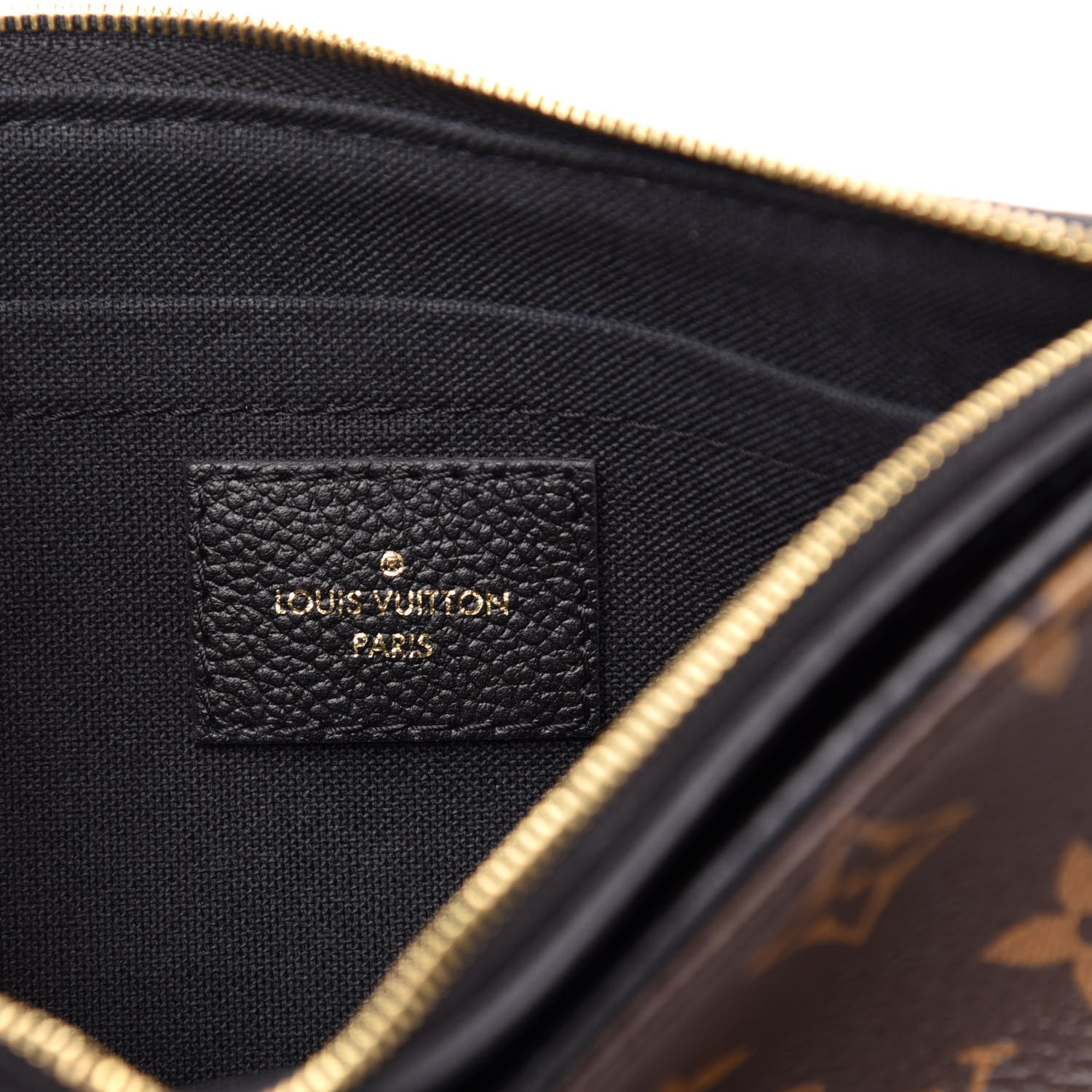 Louis Vuitton Monogram Pallas Clutch Black 6 of 13