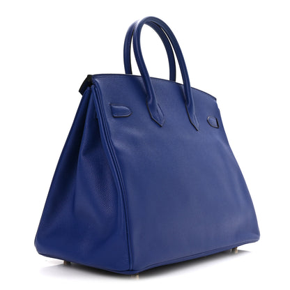 Hermes Epsom Birkin 35 Bleu Electrique 3 of 10