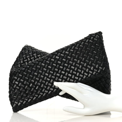 Bottega Veneta Nappa Intrecciato Crisscross Clutch Black 2 of 5