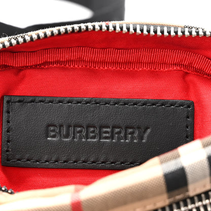Burberry Nylon Vintage Check Small Cannon Bum Bag Archive Beige 6 of 10
