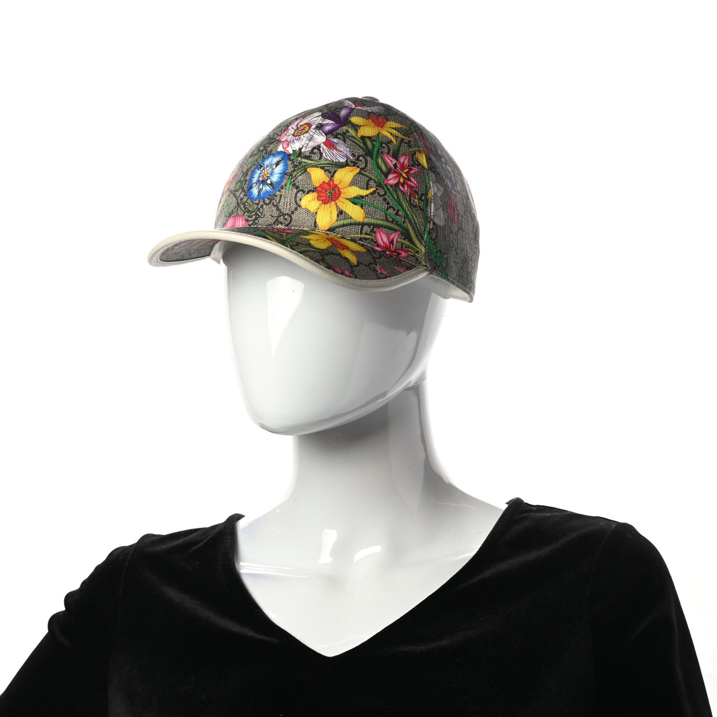 GG Supreme Flora Claudia Baseball Hat 58 L White